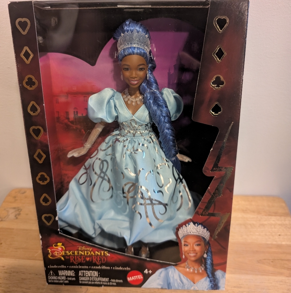 Mattel Descendants Doll with Elegant Blue Dress